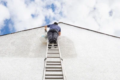 Peinture extérieure à la Ville-sous-Orbais — façades et ravalement